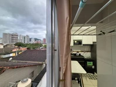 Apartamento com 1 Quarto à venda, 44m² no Canto do Forte, Praia Grande
