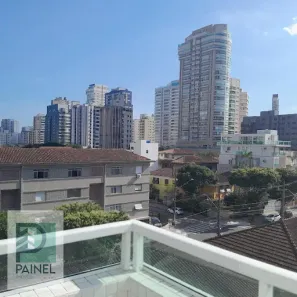 Apartamento com 2 Quartos para alugar, 94m² no Embaré, Santos