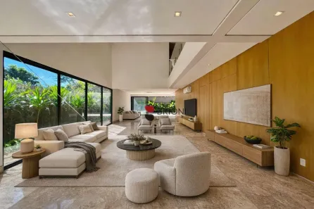 Casa de Condomínio com 4 Quartos para venda ou aluguel, 407m² no Bonfim Paulista, Ribeirão Preto