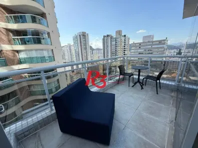 Flat com 1 Quarto à venda, 37m² no Gonzaga, Santos