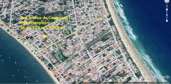 Lote/Terreno à venda, 675m² no Canto Grande, Bombinhas