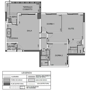 Apartamento com 3 Quartos à venda, 81m² no Jardim Iracema/Aldeia, Barueri