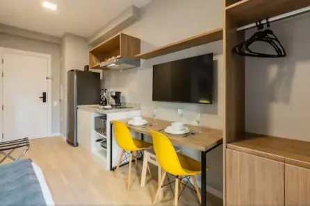 Apartamento com 1 Quarto para alugar, 31m² no Vila Clementino, São Paulo