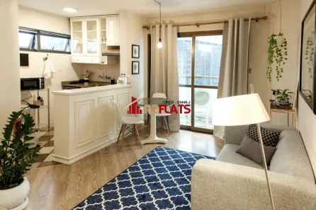 Flat com 1 Quarto à venda, 48m² no Bela Vista, São Paulo
