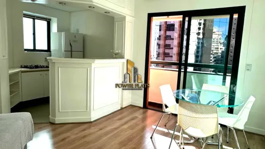 Flat com 1 Quarto para alugar, 40m² no Itaim Bibi, São Paulo