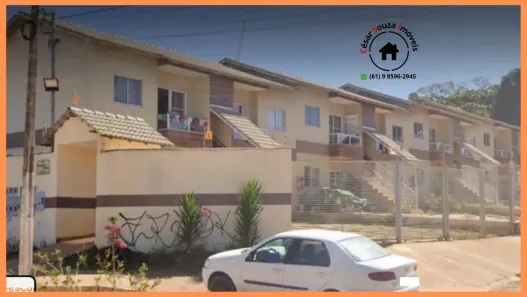Apartamento com 2 Quartos para alugar, 46m² no Mansões Recreio Estrela D'Alva III, Cidade Ocidental
