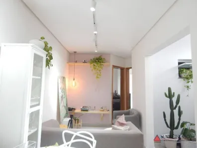 Apartamento com 2 Quartos à venda, 46m² no Vila Scarpelli, Santo André