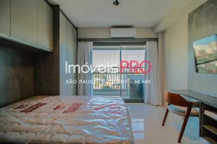 Apartamento com 1 Quarto para alugar, 30m² no Indianópolis, São Paulo