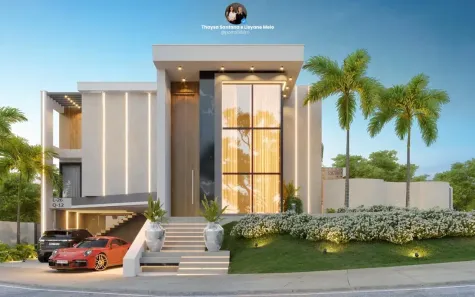 Casa de Condomínio com 4 Quartos à venda, 538m² no Triângulo, Porto Velho