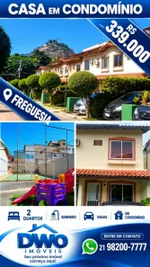 Casa com 2 Quartos à venda, 90m² no Freguesia (Jacarepaguá), Rio de Janeiro