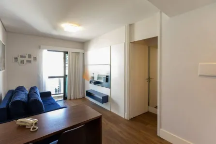 Apartamento com 1 Quarto para alugar, 31m² no Itaim Bibi, São Paulo