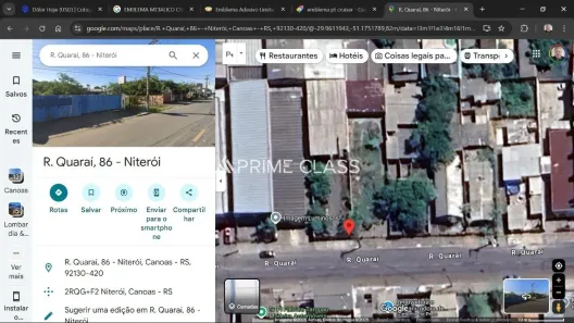 Lote/Terreno à venda, 484m² no Niterói, Canoas