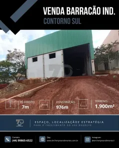 Galpão/Depósito/Armazém com 1 Quarto para alugar, 978m² no Jardim Itaipu, Maringá