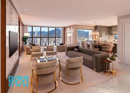 Apartamento com 4 Quartos à venda, 213m² no Andorinha, Itapema