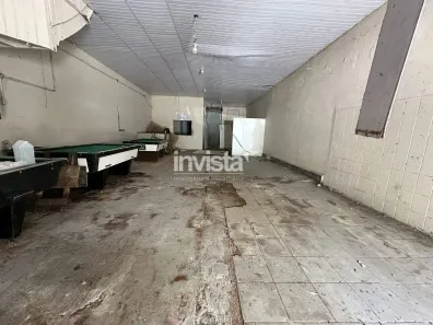 Ponto Comercial para alugar, 162m² no Vila Nova, Santos
