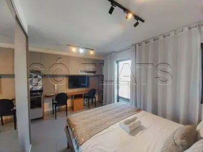 Apartamento com 1 Quarto para alugar, 26m² no Indianópolis, São Paulo