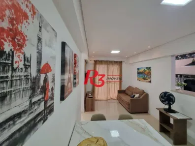 Apartamento com 2 Quartos à venda, 56m² no José Menino, Santos