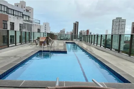 Apartamento com 1 Quarto para alugar, 38m² no Tamarineira, Recife