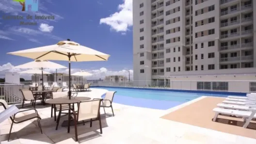 Apartamento com 3 Quartos para alugar, 81m² no Ponta Negra, Manaus