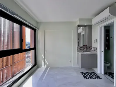 Apartamento com 1 Quarto para alugar, 19m² no Moema, São Paulo