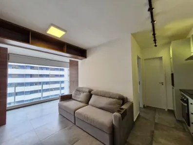 Apartamento com 1 Quarto para alugar, 45m² no Indianópolis, São Paulo