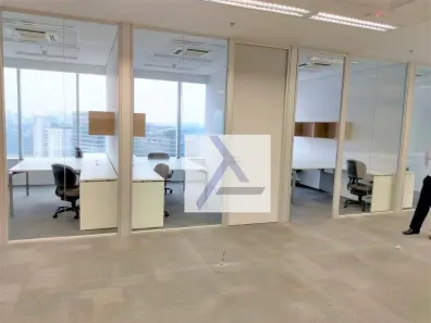 Sala Comercial para alugar, 883m² no Vila São Francisco (Zona Sul), São Paulo