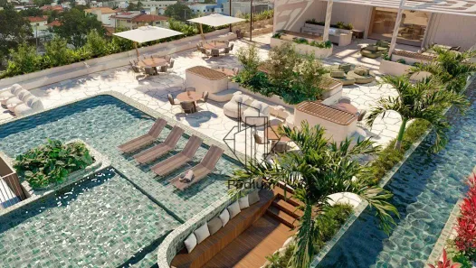 Apartamento com 3 Quartos à venda, 66m² no Areia Dourada, Cabedelo