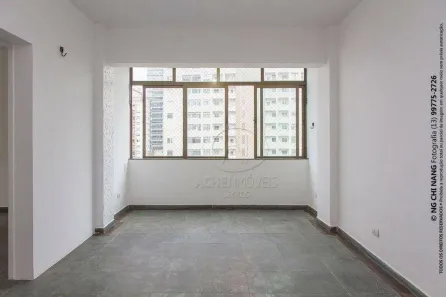 Apartamento com 3 Quartos para venda ou aluguel, 114m² no Gonzaga, Santos