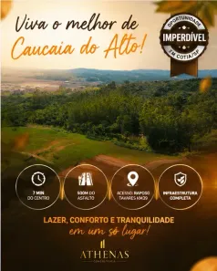 Lote/Terreno à venda, 500m² no Jardim São Luiz (Caucaia do Alto), Cotia