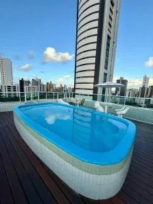 Flat com 1 Quarto à venda, 35m² no Manaíra, João Pessoa