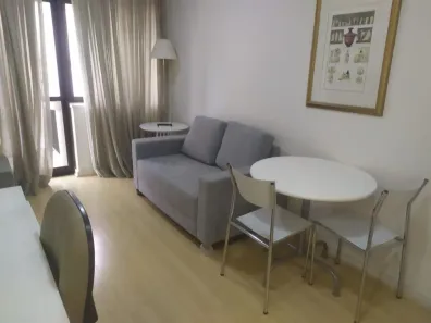 Apartamento com 1 Quarto para alugar, 38m² no Itaim Bibi, São Paulo
