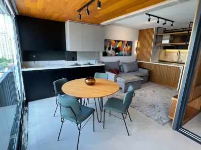 Apartamento com 1 Quarto para venda ou aluguel, 49m² no Vila Nova Conceição, São Paulo