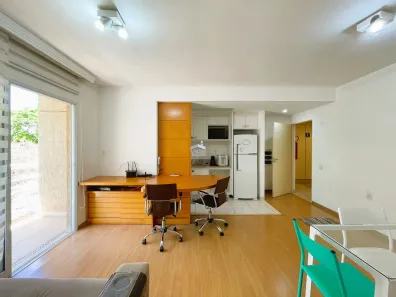 Apartamento com 1 Quarto para venda ou aluguel, 51m² no Cambuí, Campinas
