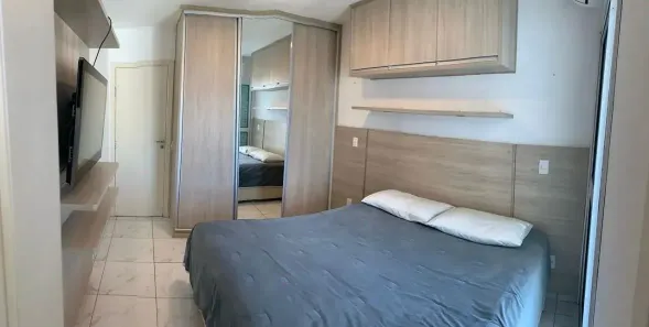 Apartamento com 3 Quartos para alugar, 76m² no Parque Residencial Aquarius, São José dos Campos