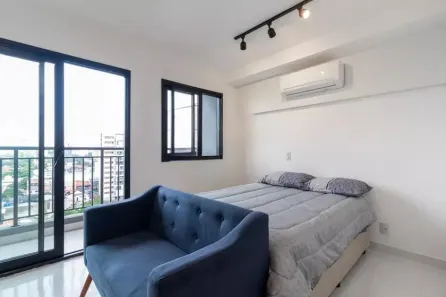 Kitnet com 1 Quarto à venda, 25m² no Indianópolis, São Paulo