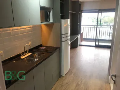 Apartamento com 1 Quarto para alugar, 26m² no Santo Amaro, São Paulo
