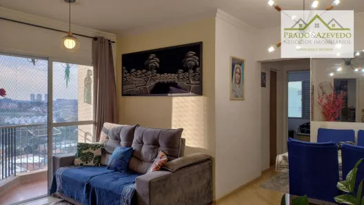 Apartamento com 2 Quartos à venda, 56m² no Vila Pirajussara, São Paulo