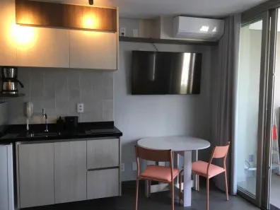 Apartamento com 1 Quarto para alugar, 31m² no Cerqueira César, São Paulo