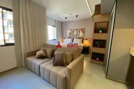 Flat com 1 Quarto à venda, 28m² no Indianópolis, São Paulo