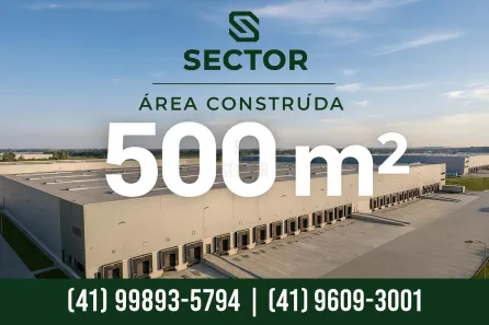 Galpão/Depósito/Armazém para alugar, 500m² no Rio Pequeno, São José dos Pinhais
