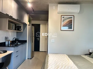 Apartamento com 1 Quarto para alugar, 25m² no Brooklin Paulista, São Paulo