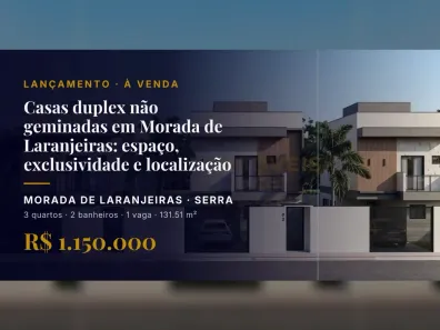 Casa com 3 Quartos à venda, 131m² no Morada de Laranjeiras, Serra