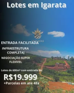 Lote/Terreno à venda, 600m² no Centro, Igaratá