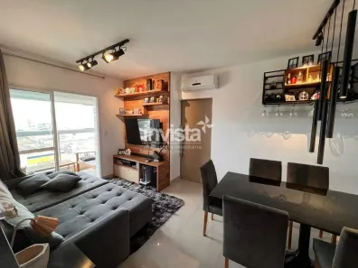 Apartamento com 2 Quartos à venda, 59m² no Vila Mathias, Santos