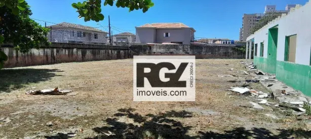 Lote/Terreno à venda, 1848m² no Aparecida, Santos