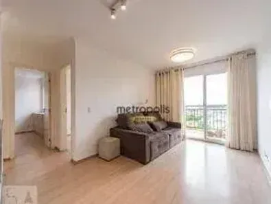 Apartamento com 2 Quartos à venda, 55m² no Vila Homero Thon, Santo André