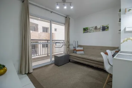 Apartamento com 1 Quarto para alugar, 40m² no Consolação, São Paulo