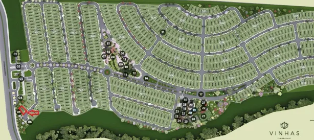 Lote/Terreno à venda, 394m² no Condomínio Vinhas, Senador Canedo