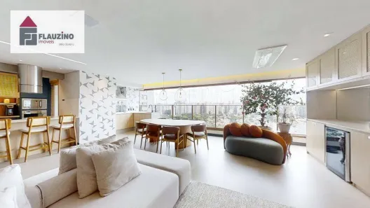 Apartamento com 3 Quartos à venda, 142m² no Brooklin Novo, São Paulo