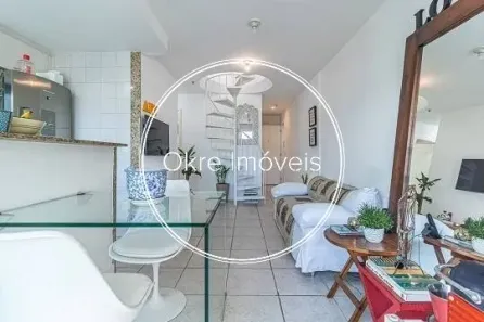 Cobertura com 1 Quarto à venda, 86m² no Lagoa, Rio de Janeiro